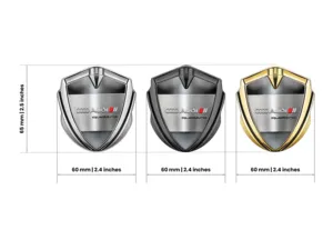 Audi Car Badges Modern Look High-End Metal Style